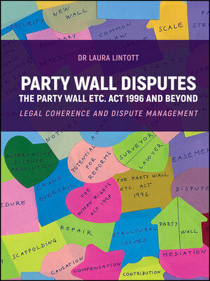 cover image of Party Wall Disputes